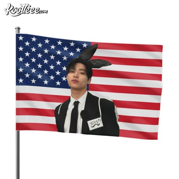 Bunny Keeho P1Harmony American Flag