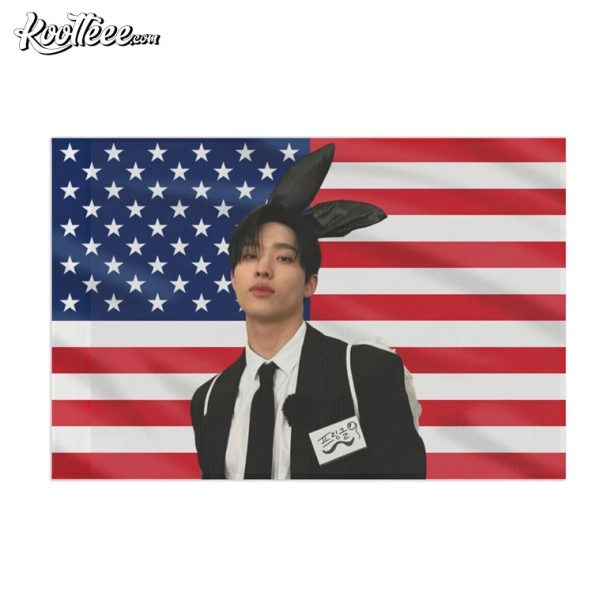 Bunny Keeho P1Harmony American Flag