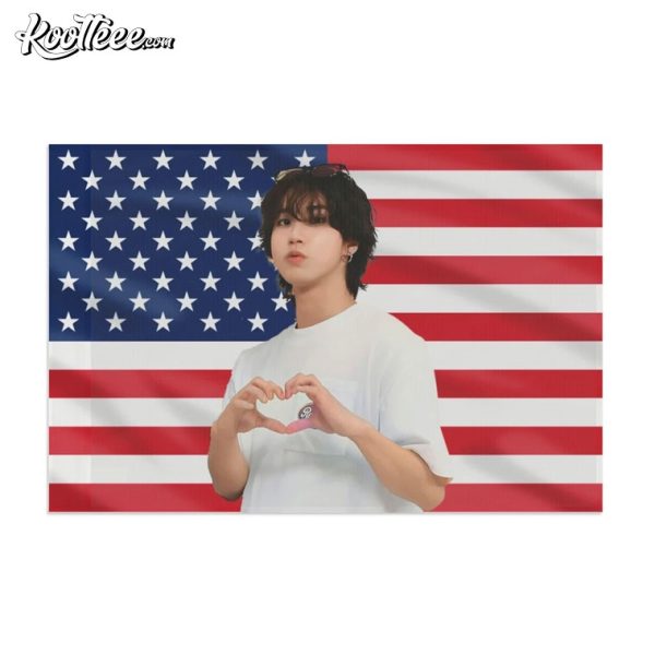 Han Jisung Stray Kids American Flag