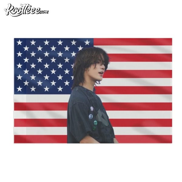 Rockstar Beomgyu TXT American Flag