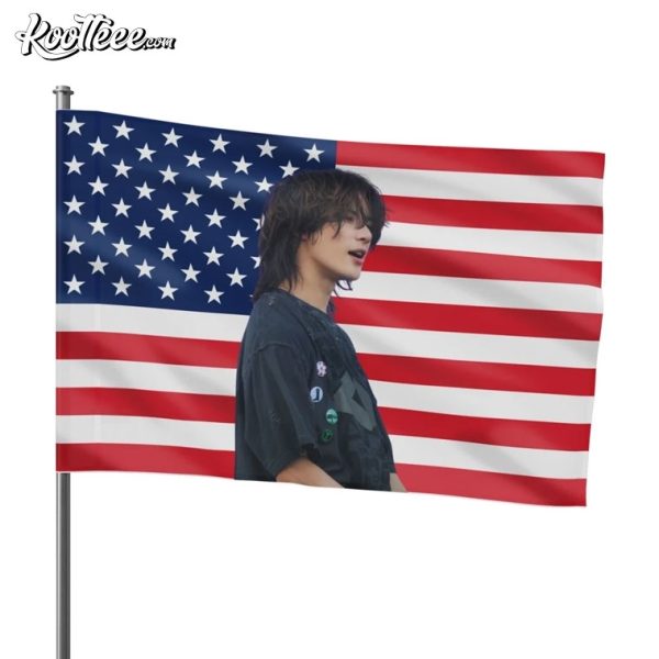 Rockstar Beomgyu TXT American Flag