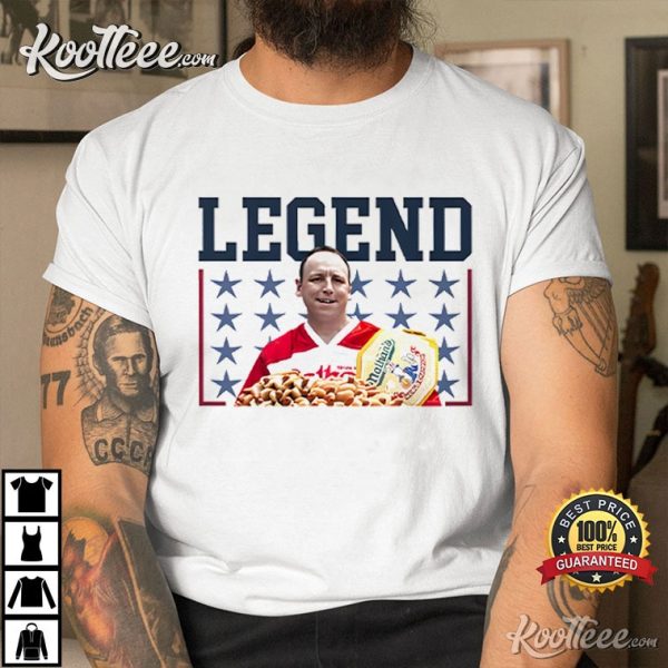 Joey Chestnut Legend 4th Of July T-Shirt