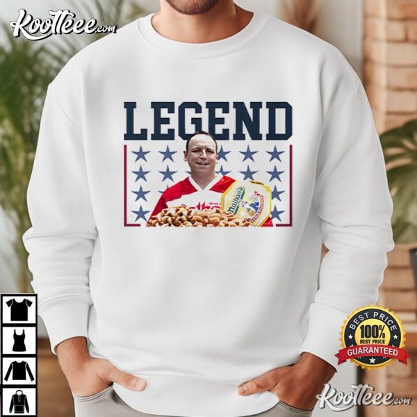 Joey Chestnut Legend 4th Of July T-Shirt