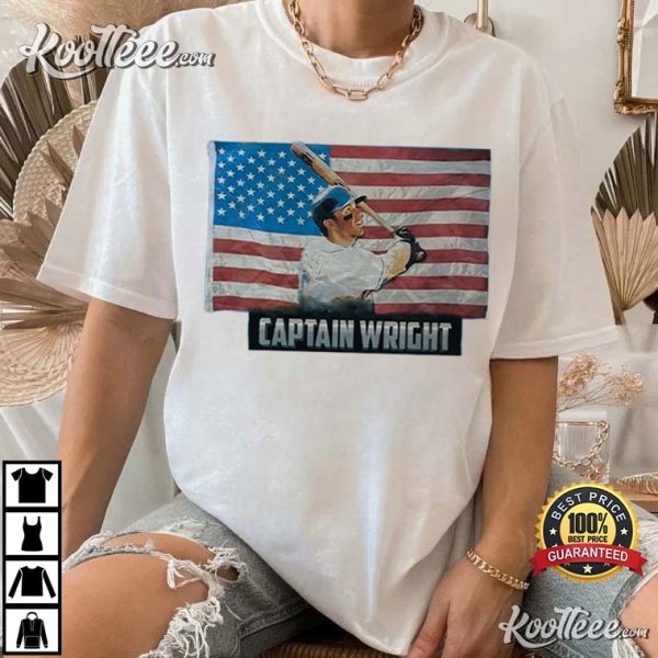 Mets David Wright Captain Wright T-Shirt