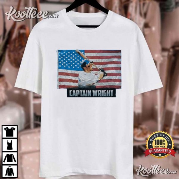 Mets David Wright Captain Wright T-Shirt