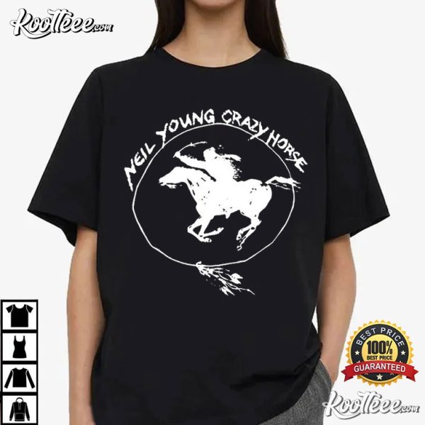 Neil Young Crazy Horse Retro T-Shirt