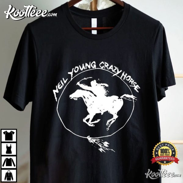 Neil Young Crazy Horse Retro T-Shirt