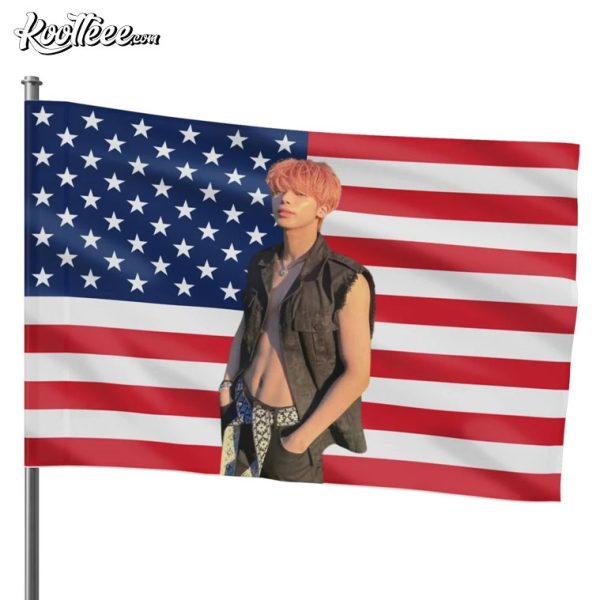 Taehyun TXT American Flag