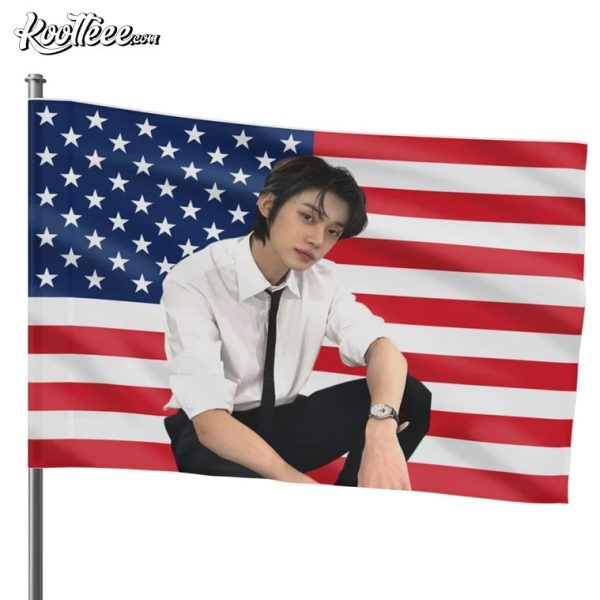 Yeonjun TXT Tie American Flag