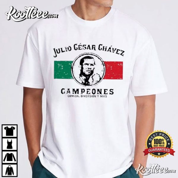 Julio Cesar Chavez Boxing Legend T-Shirt