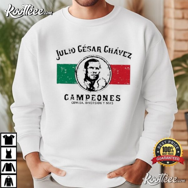 Julio Cesar Chavez Boxing Legend T-Shirt