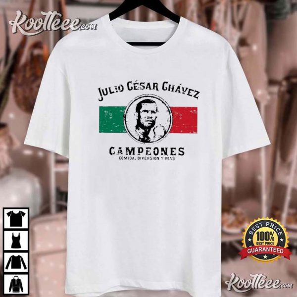 Julio Cesar Chavez Boxing Legend T-Shirt