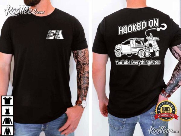 YouTube Everything Autos Hooked On T-Shirt