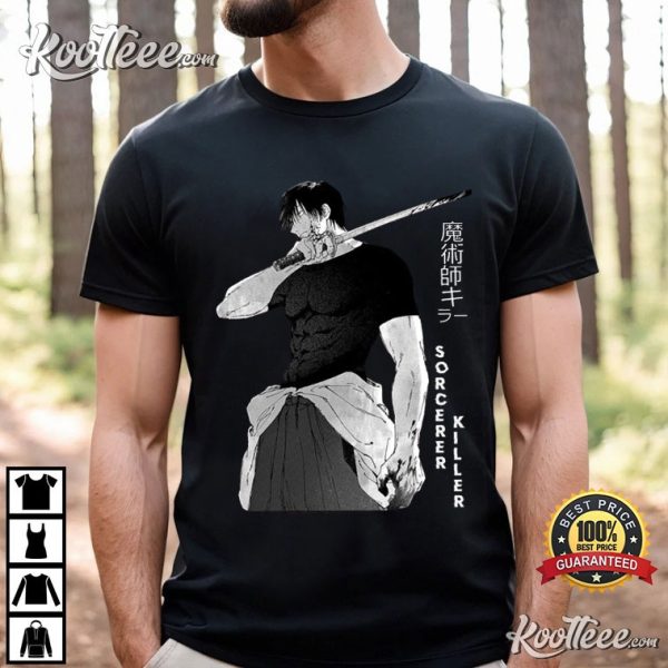 Toji Fushiguro Toji JJK Anime Manga Gift T-Shirt