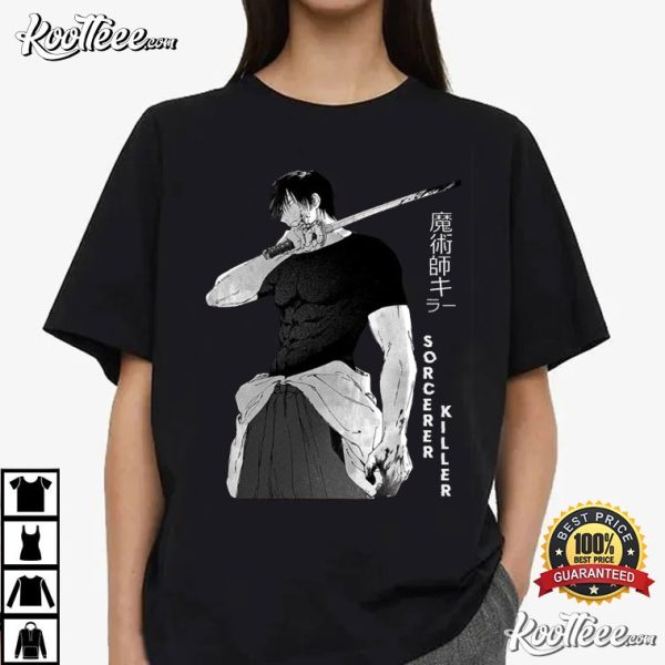 Toji Fushiguro Toji JJK Anime Manga Gift T-Shirt