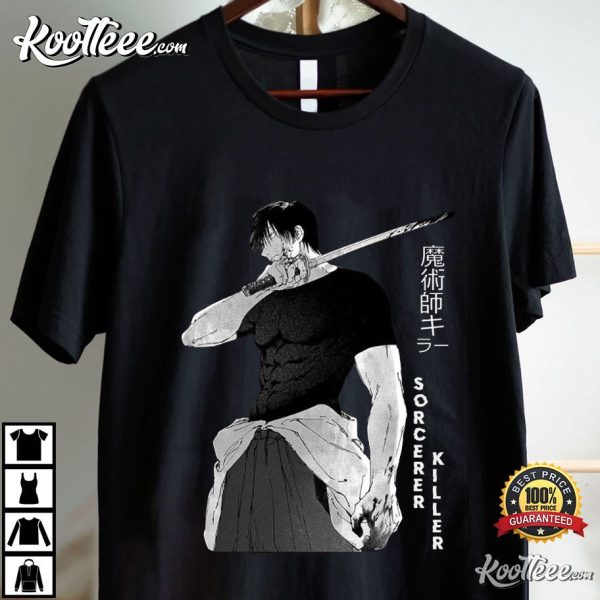 Toji Fushiguro Toji JJK Anime Manga Gift T-Shirt