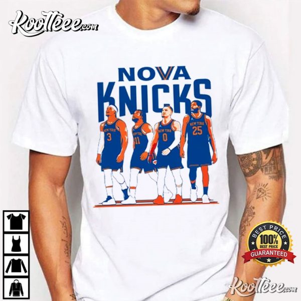 Nova Knicks Villanova And New York Knicks T-Shirt