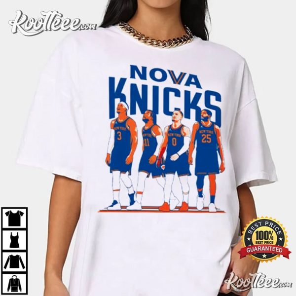 Nova Knicks Villanova And New York Knicks T-Shirt