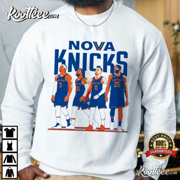 Nova Knicks Villanova And New York Knicks T-Shirt