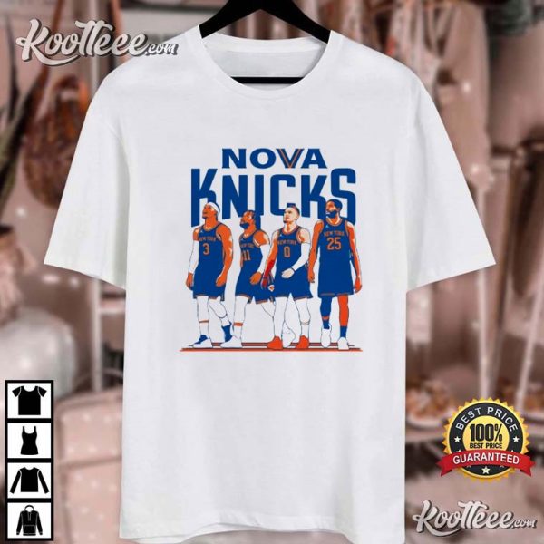 Nova Knicks Villanova And New York Knicks T-Shirt