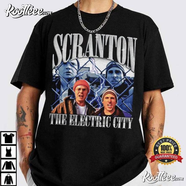 Scranton The Electric City Funny The Office T-Shirt