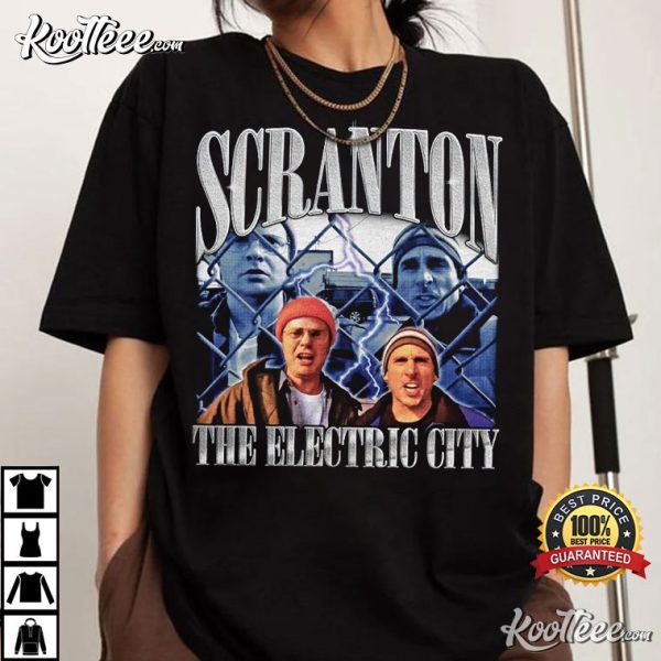 Scranton The Electric City Funny The Office T-Shirt