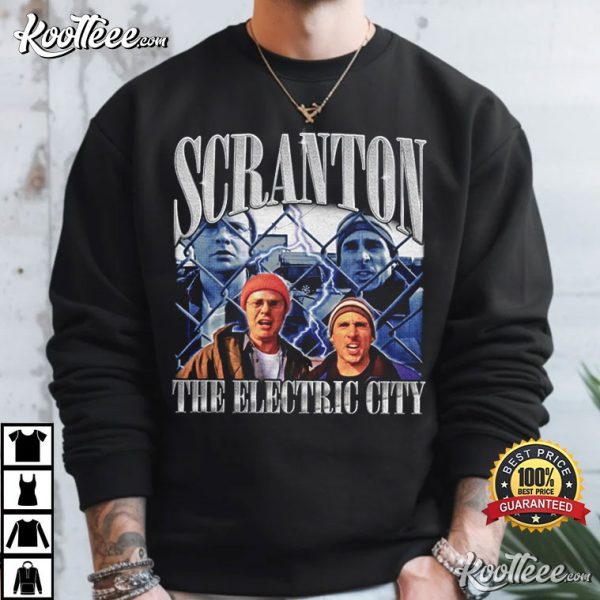 Scranton The Electric City Funny The Office T-Shirt