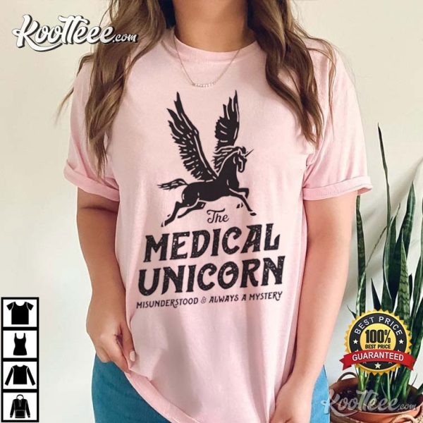 Medical Unicorn Rare Disease Awareness T-Shirt