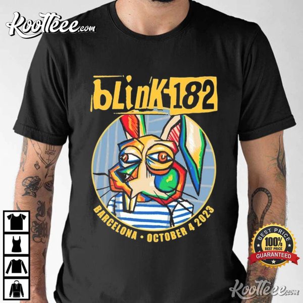 Blink-182 Tour Barcelona October 4 2023 T-Shirt