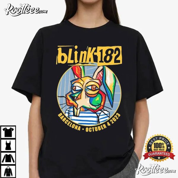 Blink-182 Tour Barcelona October 4 2023 T-Shirt