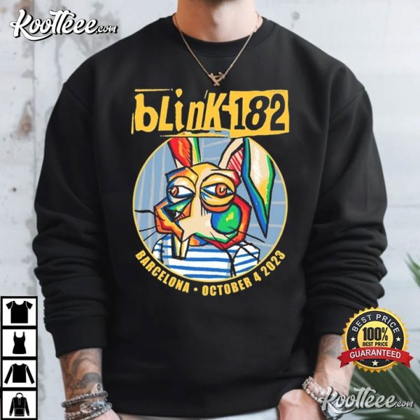 Blink-182 Tour Barcelona October 4 2023 T-Shirt