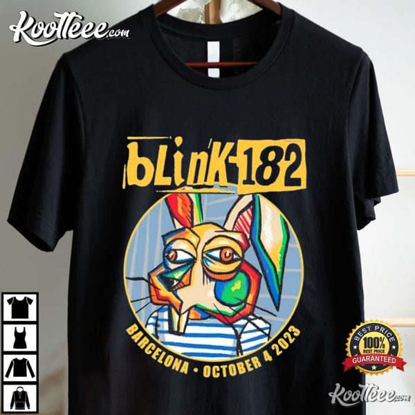 Blink-182 Tour Barcelona October 4 2023 T-Shirt