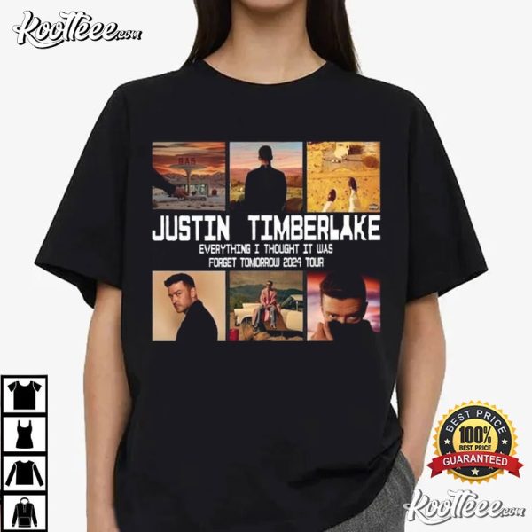 Justin Timberlake Forget Tomorrow 2024 Tour T-Shirt