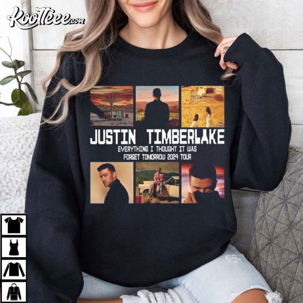 Justin Timberlake Forget Tomorrow 2024 Tour T-Shirt