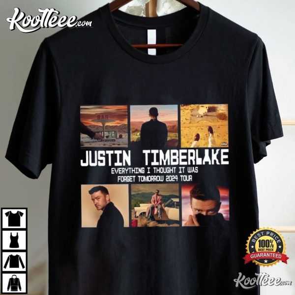 Justin Timberlake Forget Tomorrow 2024 Tour T-Shirt