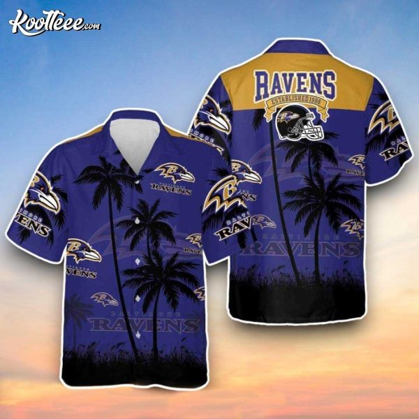 Baltimore Ravens NFL Hawaiian Shirt