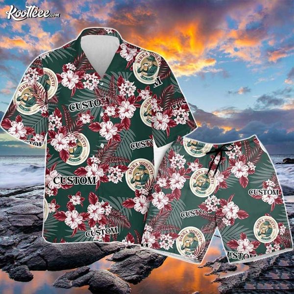 Birra Moretti Flowers Personalized Hawaiian Shirt And Shorts