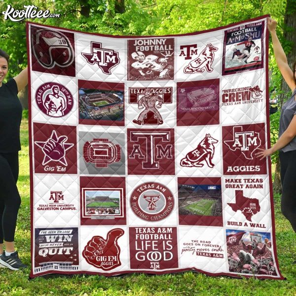 Texas A And M Aggies NCAA Quilt Blanket