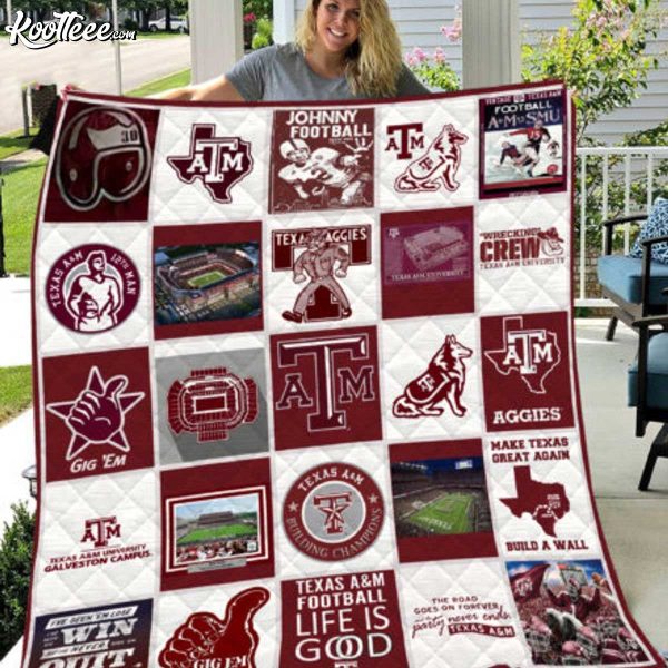 Texas A And M Aggies NCAA Quilt Blanket