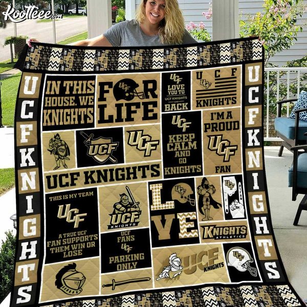 UCF Knights NCAA Quilt Blanket