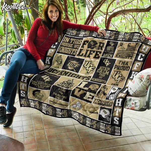 UCF Knights NCAA Quilt Blanket