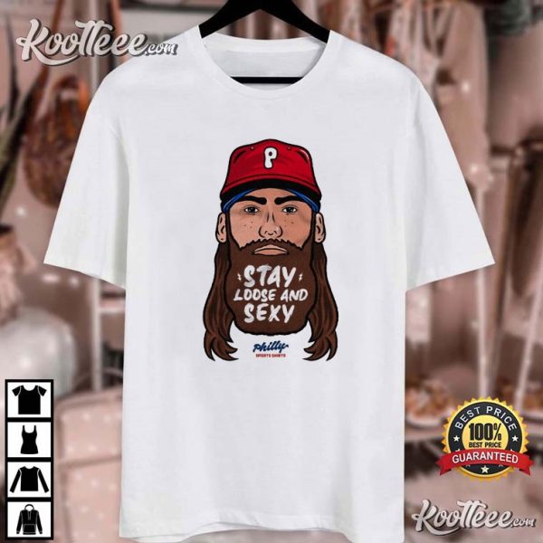 Stay Loose And Sexy Philadelphia Baseball Brandon Marsh T-Shirt