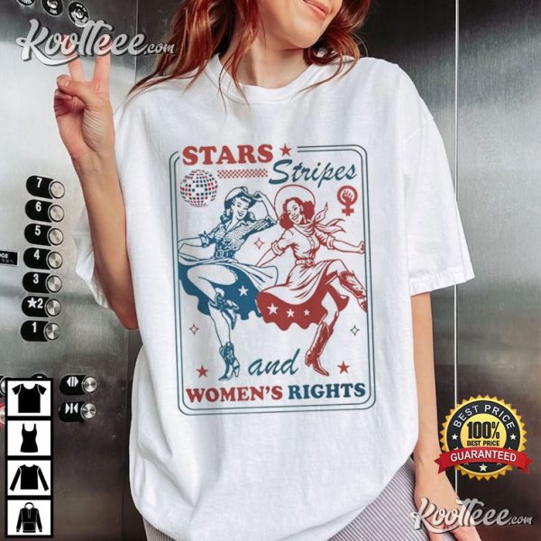 Stars Stripes And Womens Rights Reproductive Rights T-Shirt