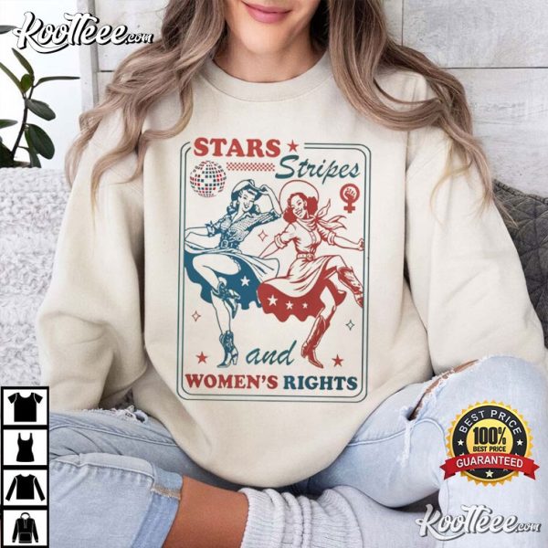 Stars Stripes And Womens Rights Reproductive Rights T-Shirt