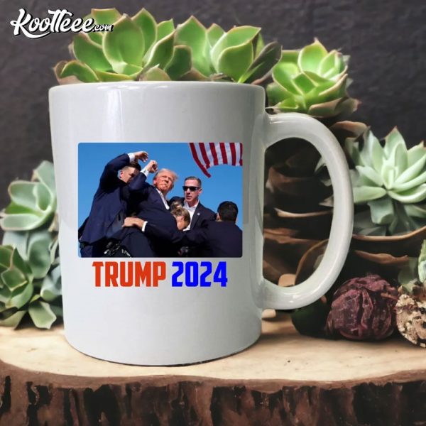 Trump Assassination Attempt Trump 2024 Fist Pump Mug