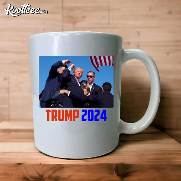 Trump Assassination Attempt Trump 2024 Fist Pump Mug