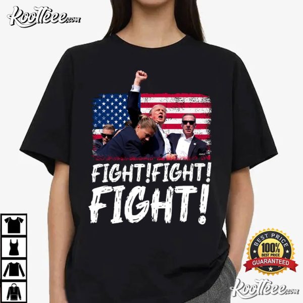 Donald Trump Fight Fight Fight 2024 Election T-Shirt