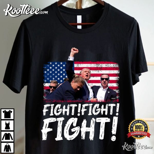 Donald Trump Fight Fight Fight 2024 Election T-Shirt