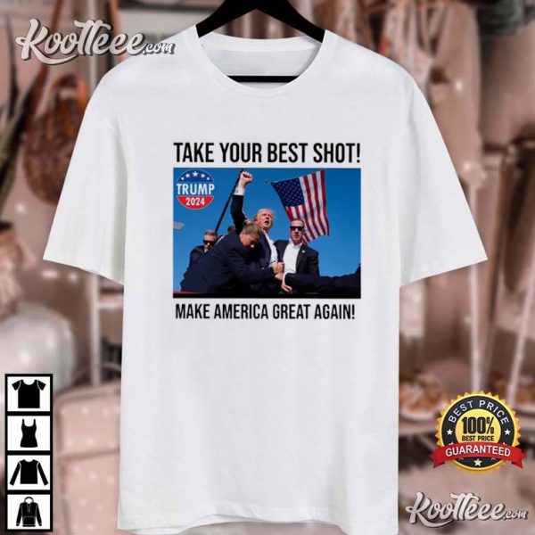 Trump Shooting Make America Great Again Trump 2024 T-Shirt