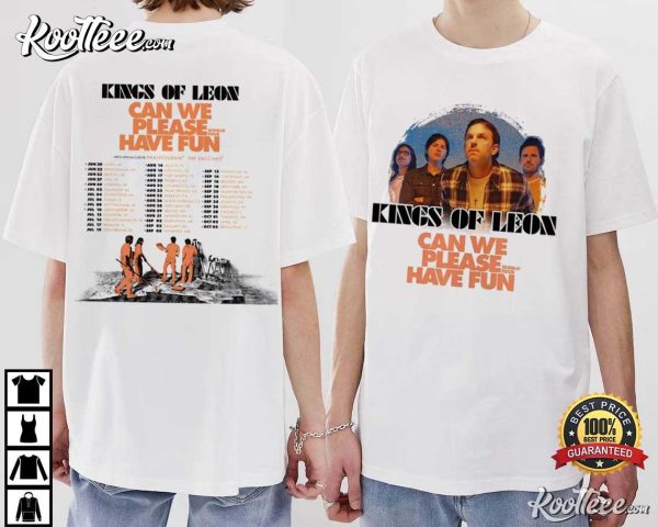 Kings Of Leon Can We Please Have Fun 2024 Tour T-Shirt